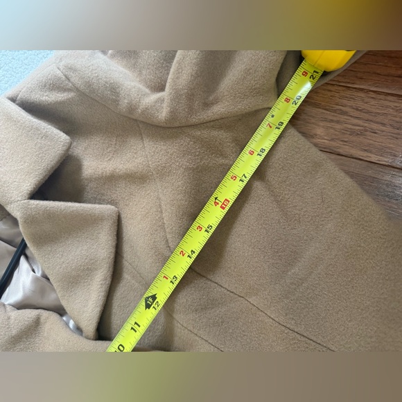 ''Vtg Anne Klein Ladies Coat Size 8， color Camel, cashmere - Picture 8 of 13